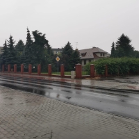 Walka ze skutkami nawałnicy w Sochaczewie 23.VII.22 r.