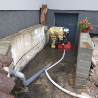 Walka ze skutkami nawałnicy w naszym rejonie 28.VI.22 r.