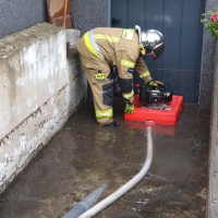 Walka ze skutkami nawałnicy w naszym rejonie 28.VI.22 r.