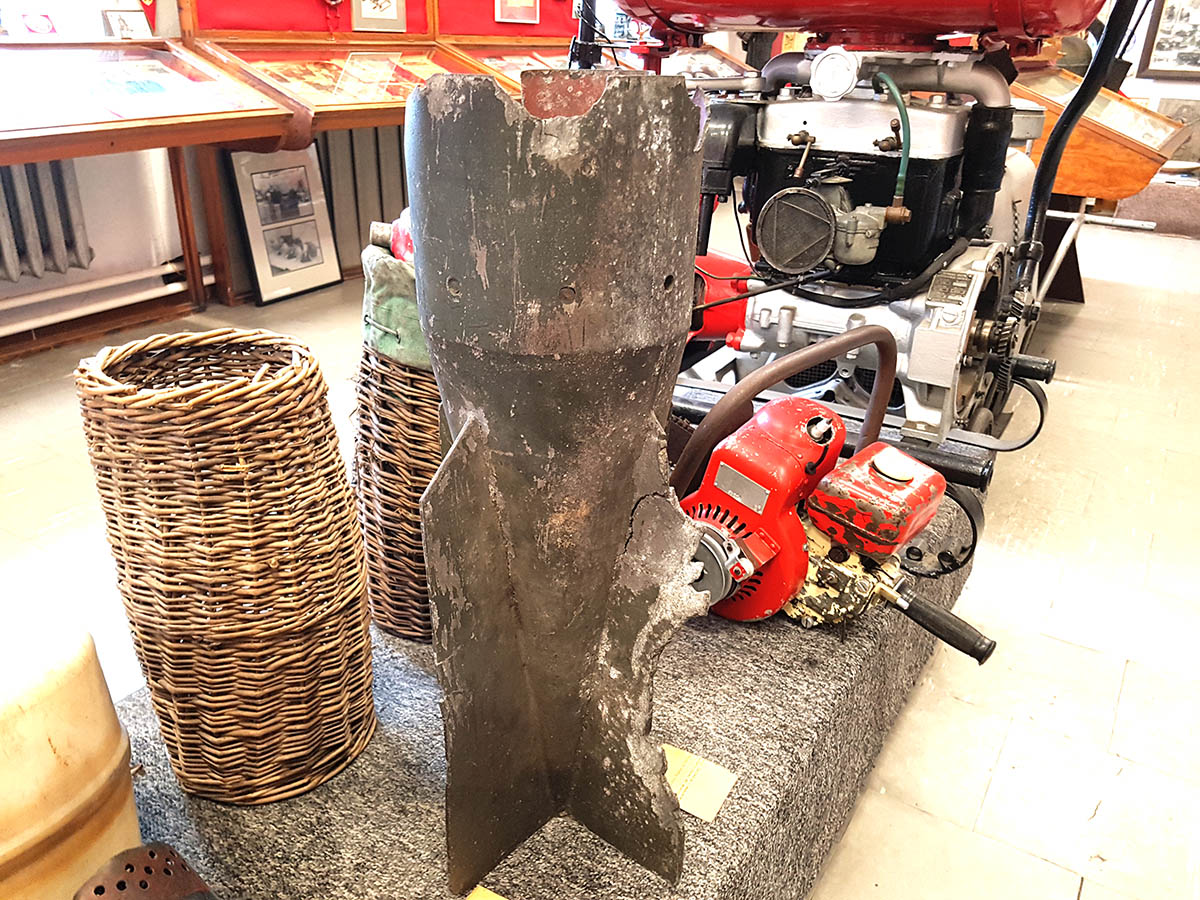 Niemiecka bomba lotnicza zrzucona na Niepokalanów we wrześniu 39 r.